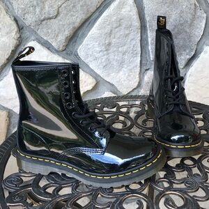 Dr Martens Patent Gloss Boots